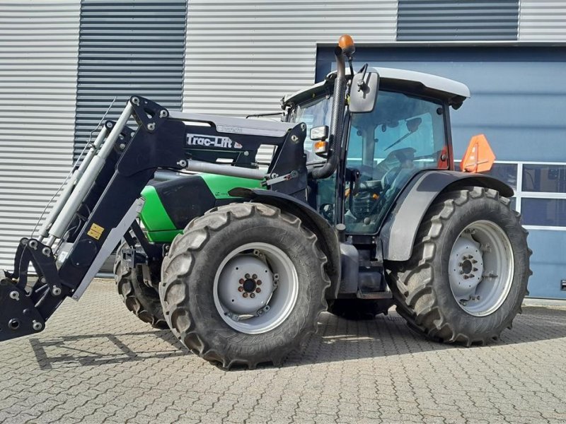 Traktor des Typs Deutz Agrofarm 420 m. frontlæsser, Gebrauchtmaschine in Horsens (Bild 1)
