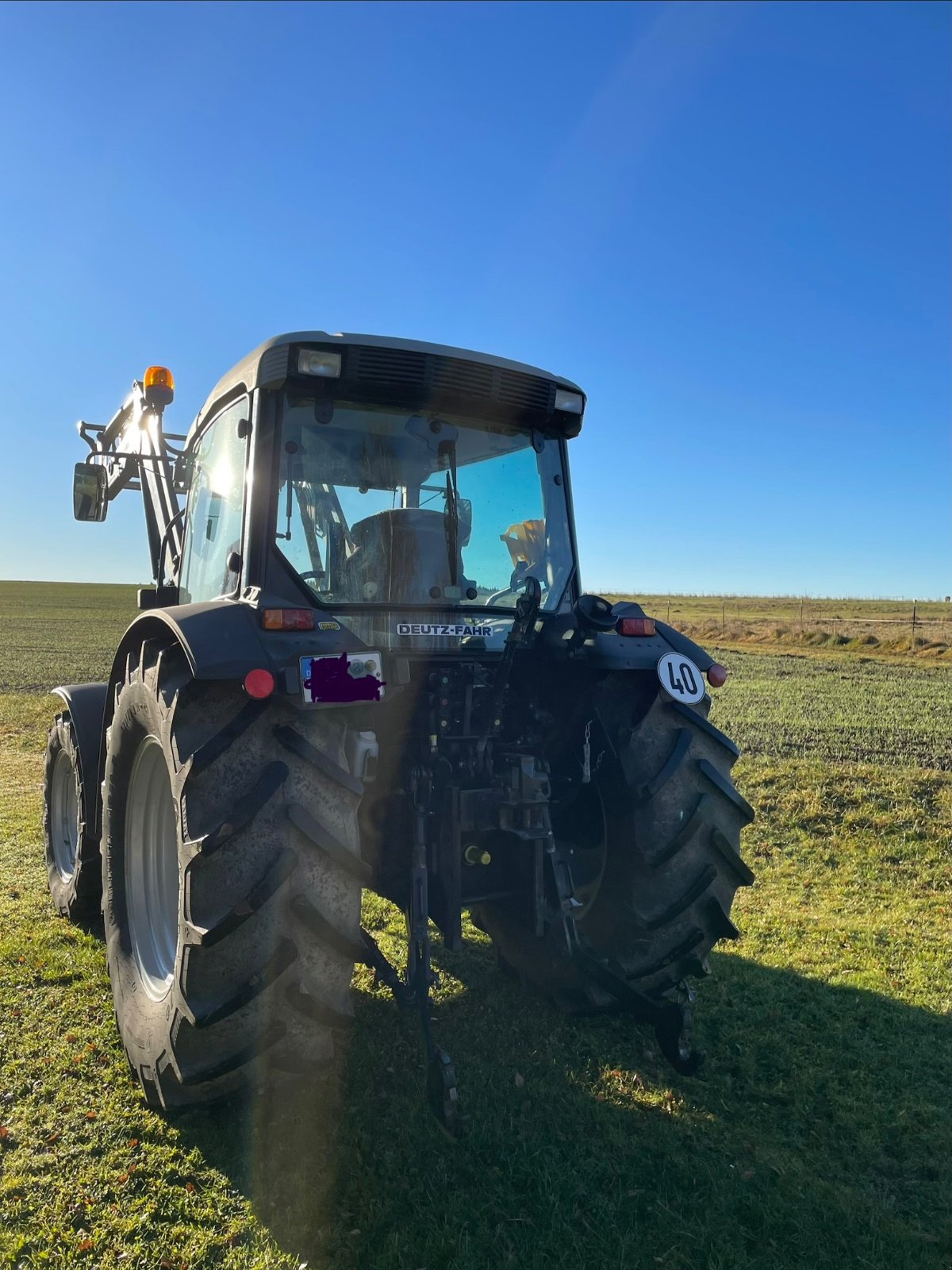 Traktor des Typs Deutz Agroplus 320, Gebrauchtmaschine in Weil (Bild 3)