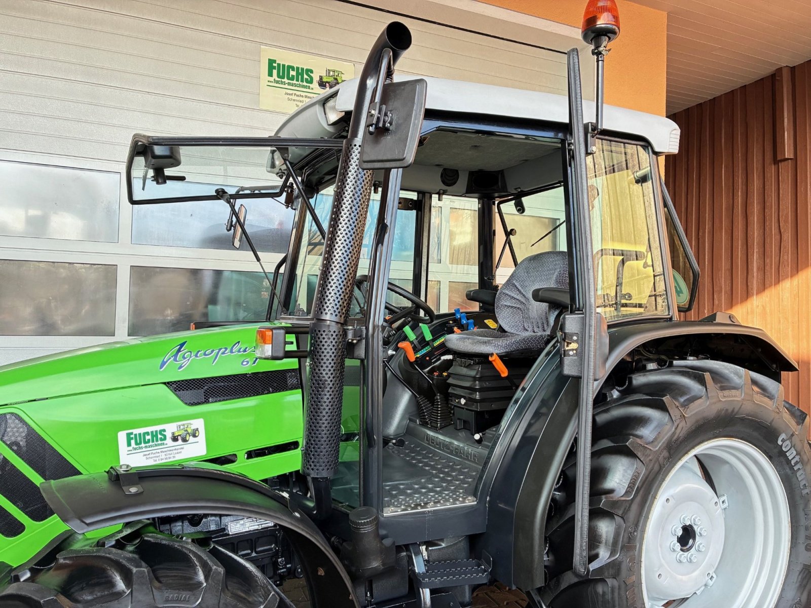 Traktor типа Deutz Agroplus 67 mit Fronthydraulik, Gebrauchtmaschine в Laaber (Фотография 4)