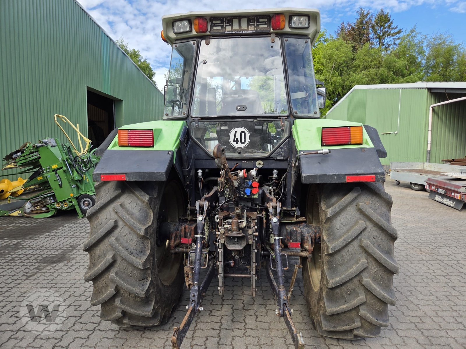 Traktor des Typs Deutz AGROSTAR 6.11, Gebrauchtmaschine in Börm (Bild 8)