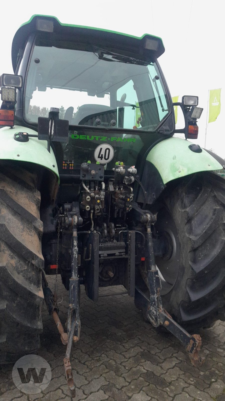 Traktor des Typs Deutz Agrotron 110, Gebrauchtmaschine in Börm (Bild 2)