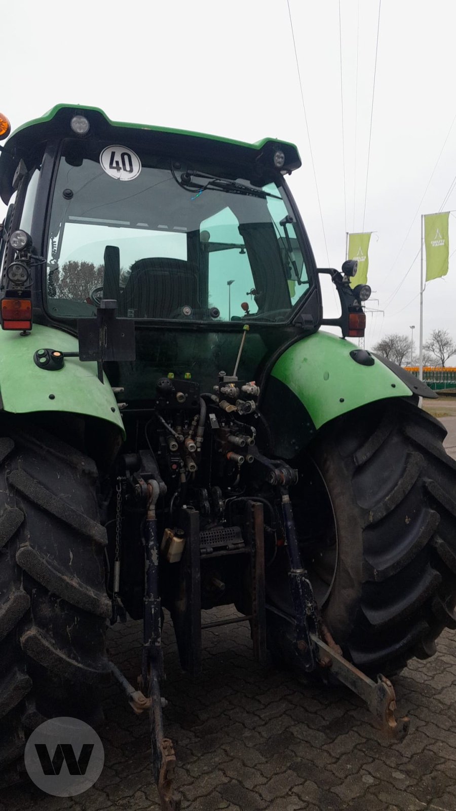 Traktor del tipo Deutz Agrotron 165, Gebrauchtmaschine en Börm (Imagen 7)