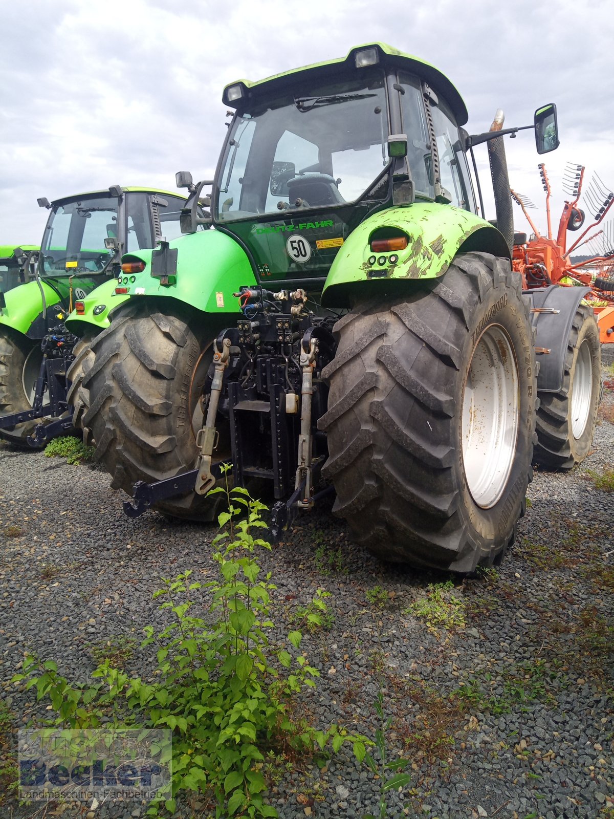 Traktor от тип Deutz Agrotron 210, Gebrauchtmaschine в Weimar-Niederwalgern (Снимка 3)