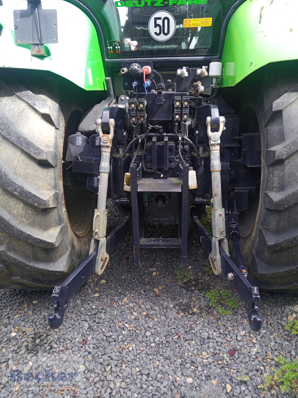 Traktor от тип Deutz Agrotron 210, Gebrauchtmaschine в Weimar-Niederwalgern (Снимка 4)