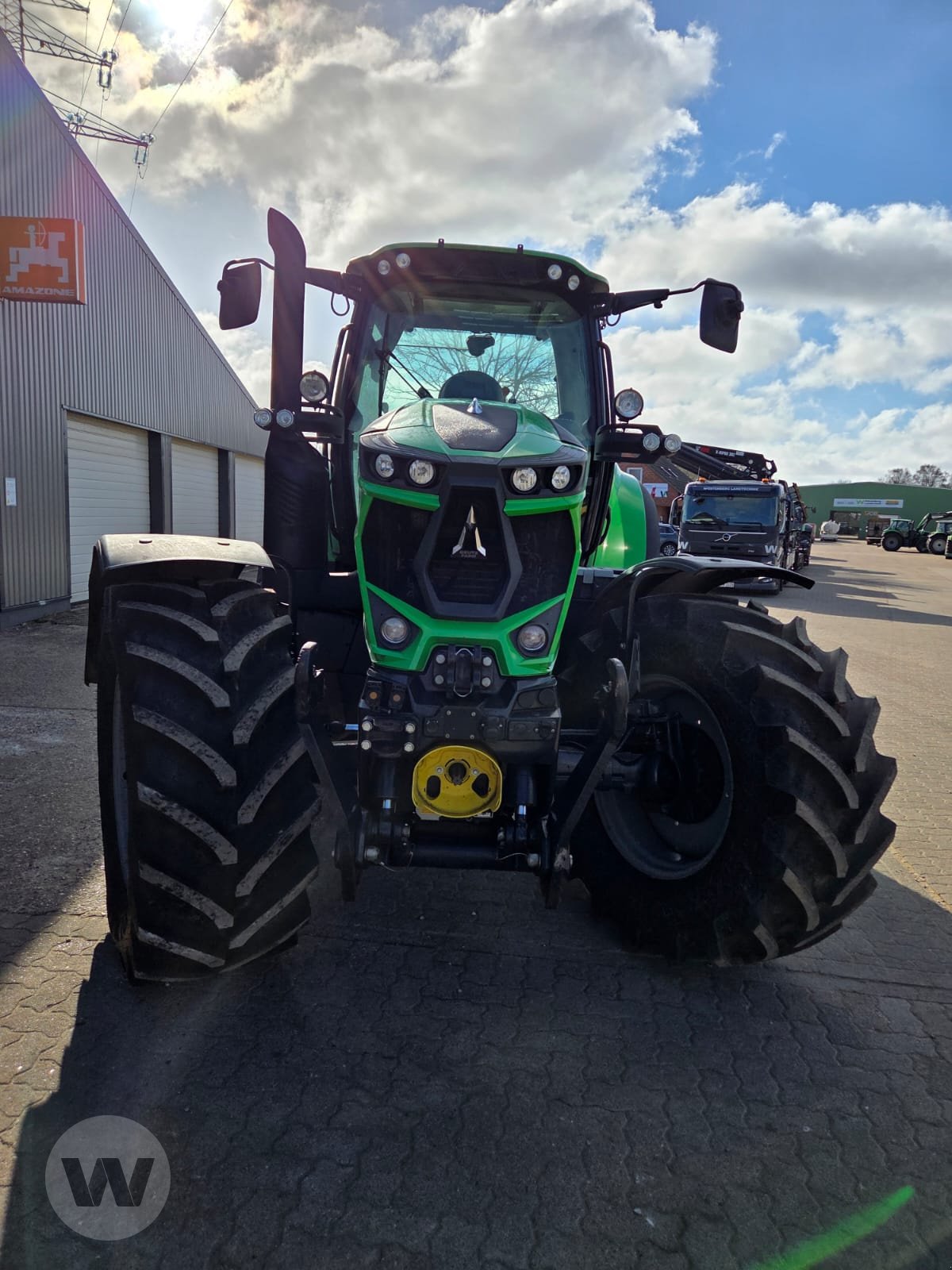 Traktor des Typs Deutz Agrotron 6155 TTV, Gebrauchtmaschine in Börm (Bild 3)