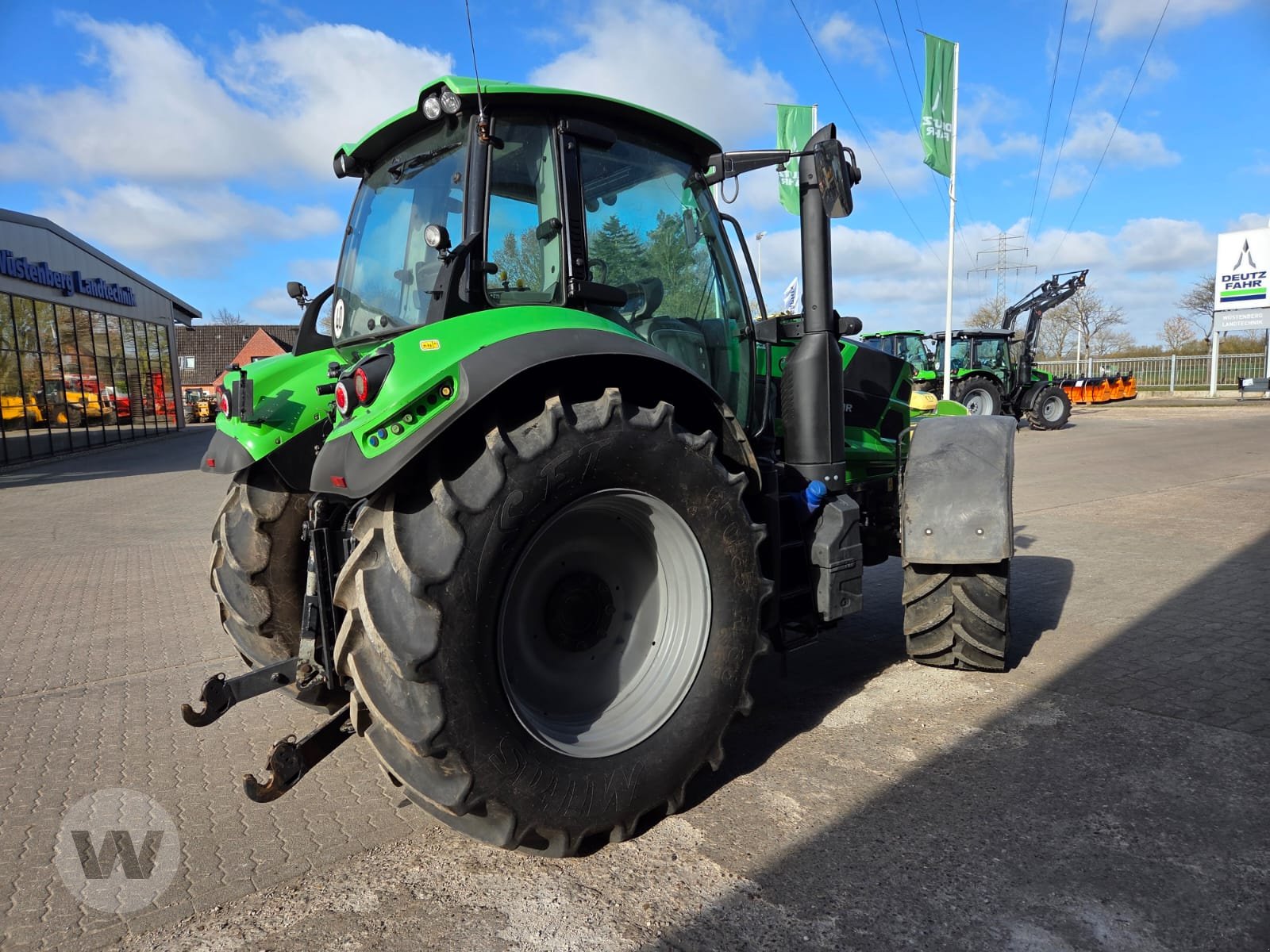 Traktor des Typs Deutz Agrotron 6155 TTV, Gebrauchtmaschine in Börm (Bild 11)