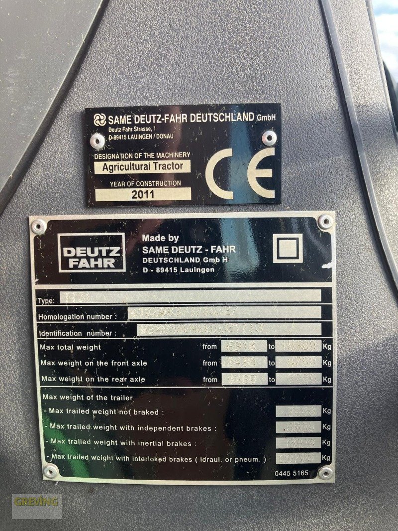 Traktor za tip Deutz Agrotron 620, Gebrauchtmaschine u Nottuln (Slika 15)