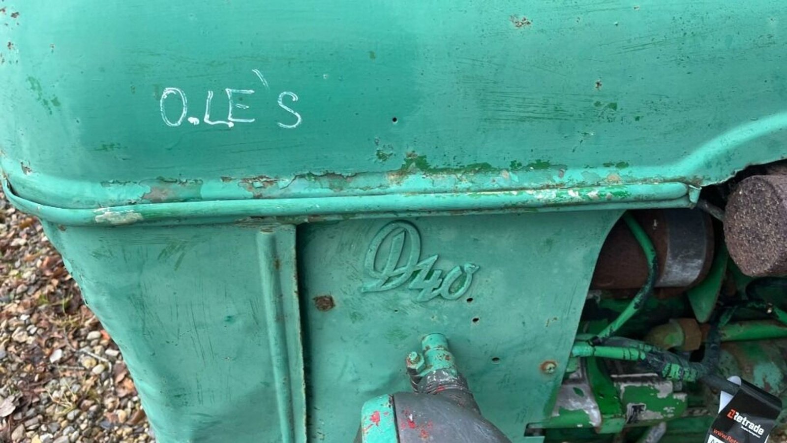 Traktor typu Deutz D 40 Oldtimer, Gebrauchtmaschine w Rødovre (Zdjęcie 5)