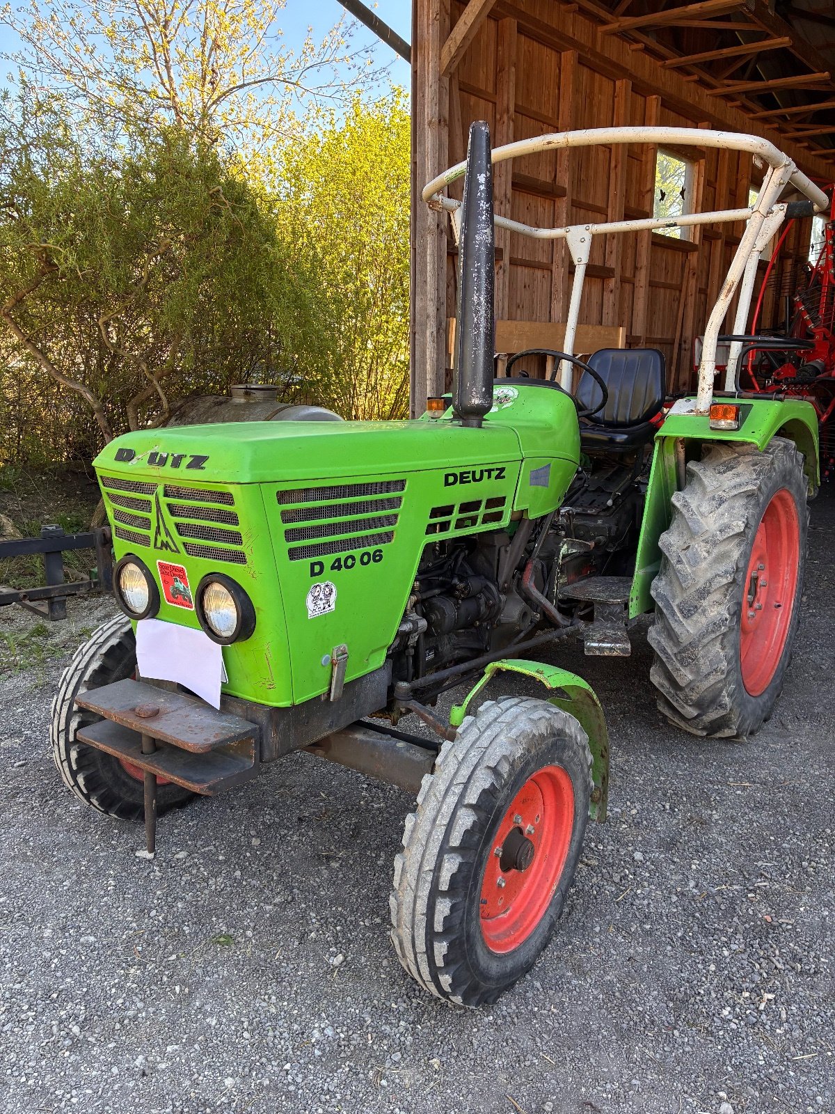 Traktor a típus Deutz D 4006, Gebrauchtmaschine ekkor: Karlsruhe (Kép 1)