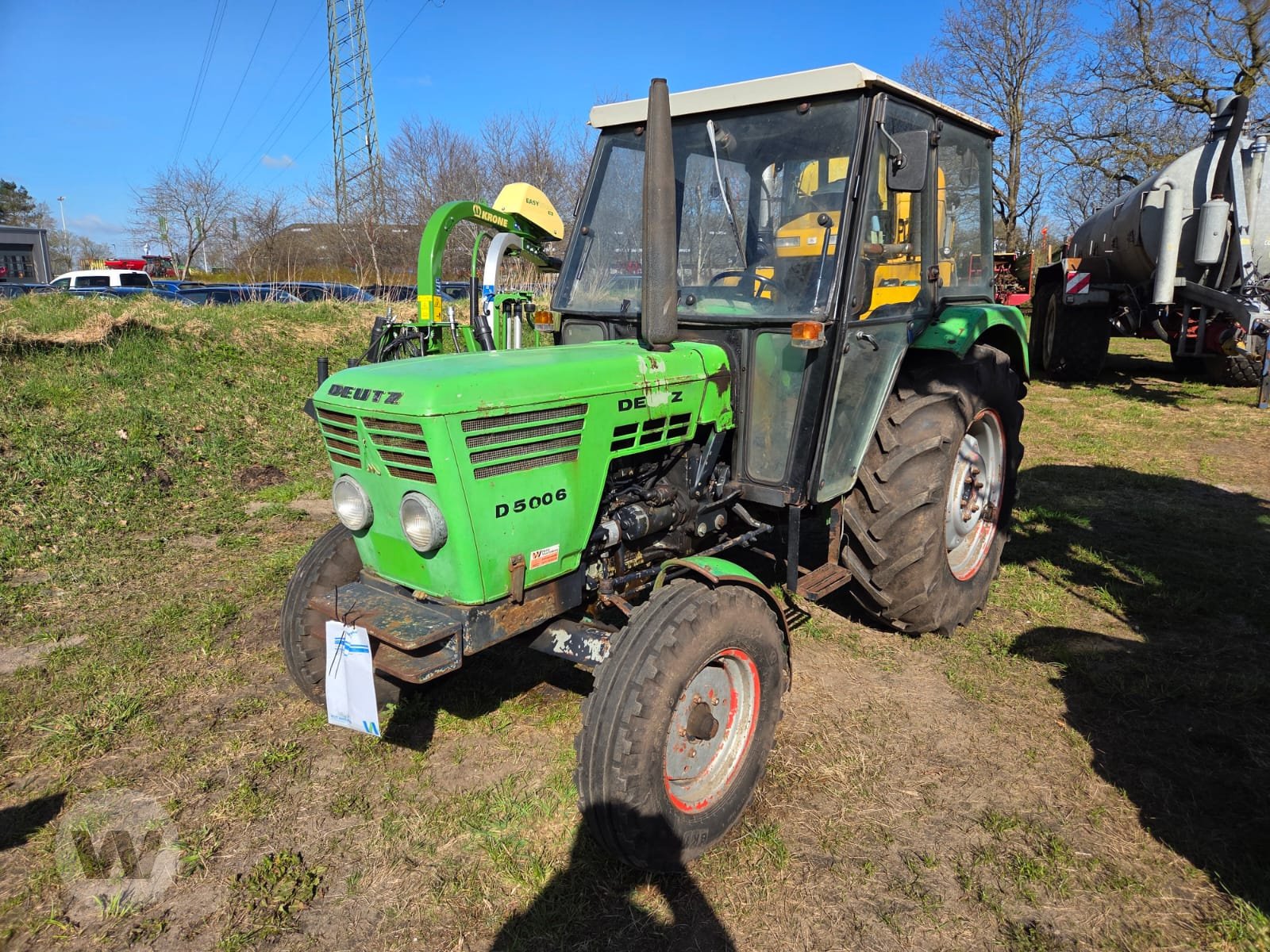Traktor des Typs Deutz D 5006, Gebrauchtmaschine in Börm (Bild 1)