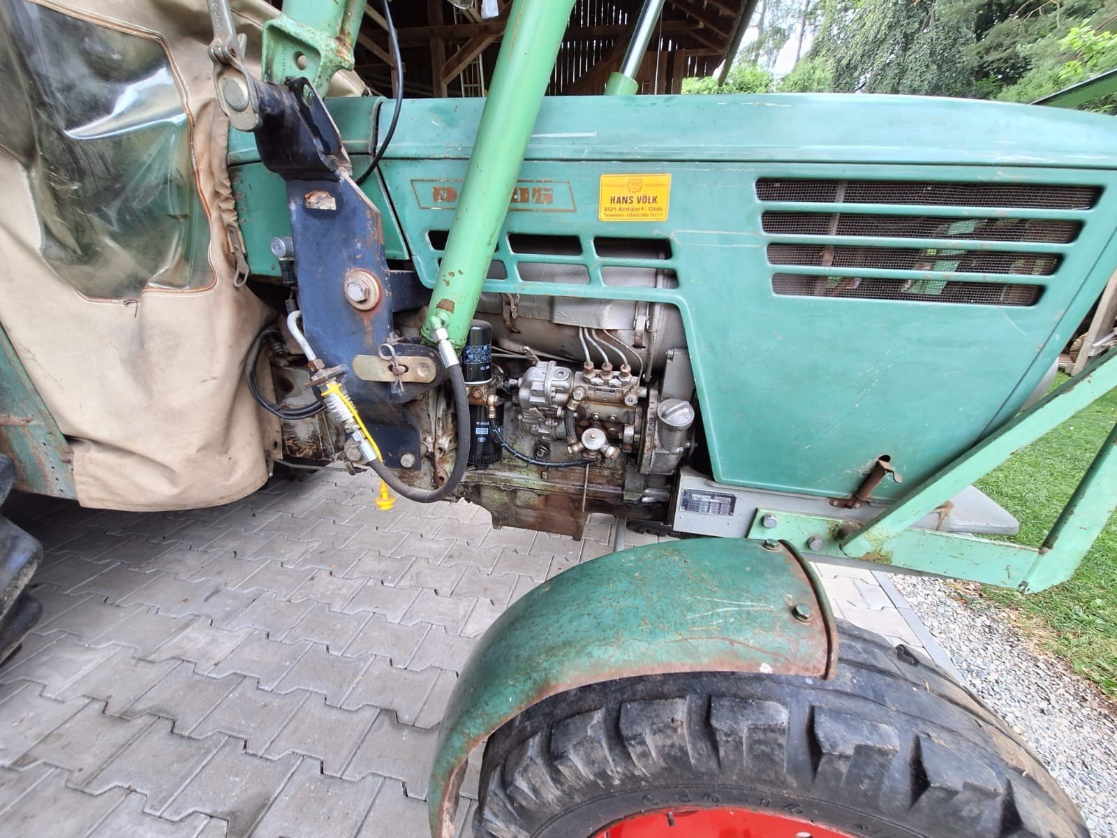 Traktor del tipo Deutz D 5006, Gebrauchtmaschine In Antdorf (Immagine 4)