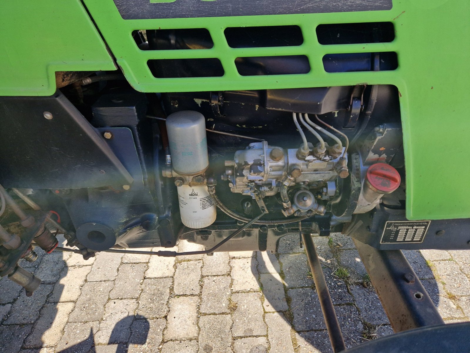 Traktor typu Deutz D 5206, Gebrauchtmaschine w Neuenstadt  (Zdjęcie 8)