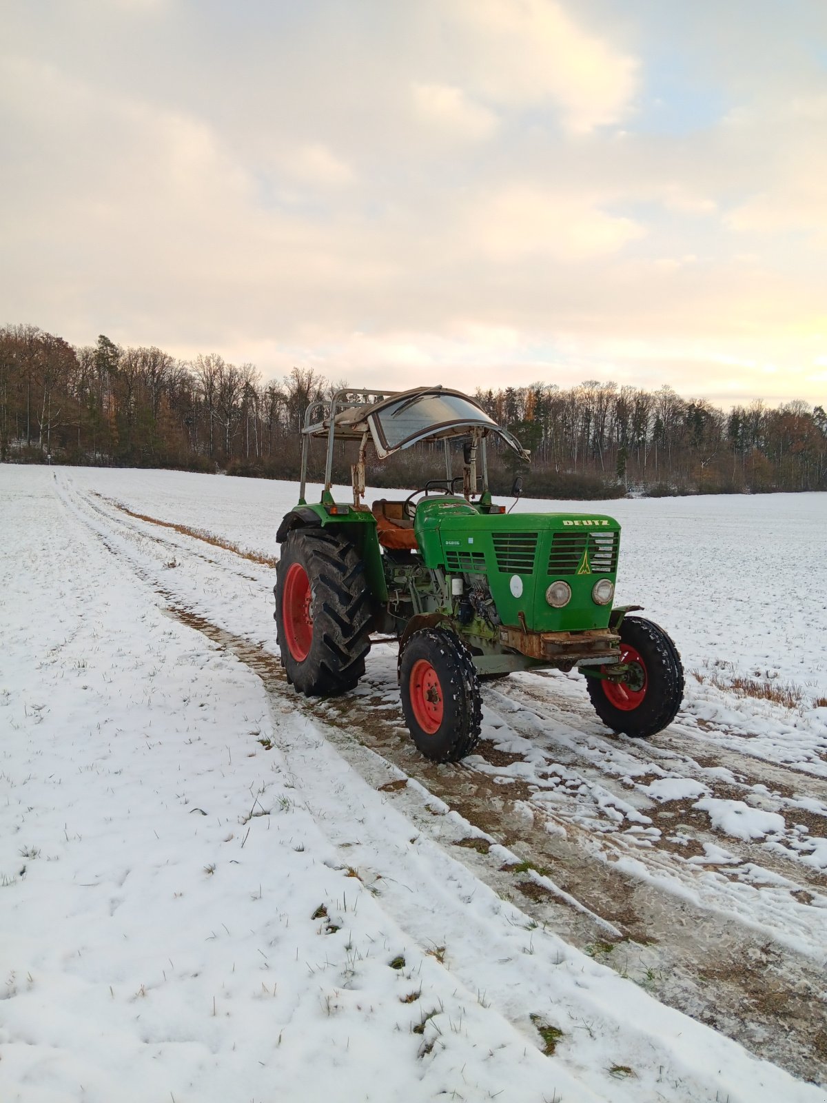 Traktor des Typs Deutz D 6006, Gebrauchtmaschine in Brettheim (Bild 3)