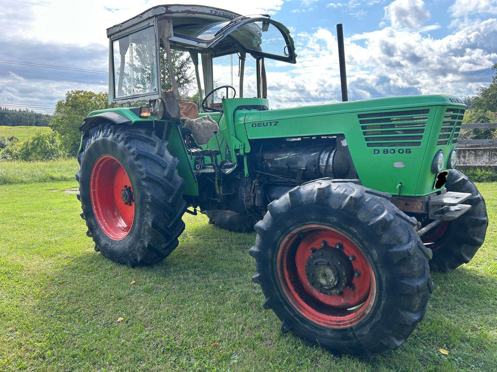 Traktor of the type Deutz D 8006, Gebrauchtmaschine in Mamming (Picture 3)