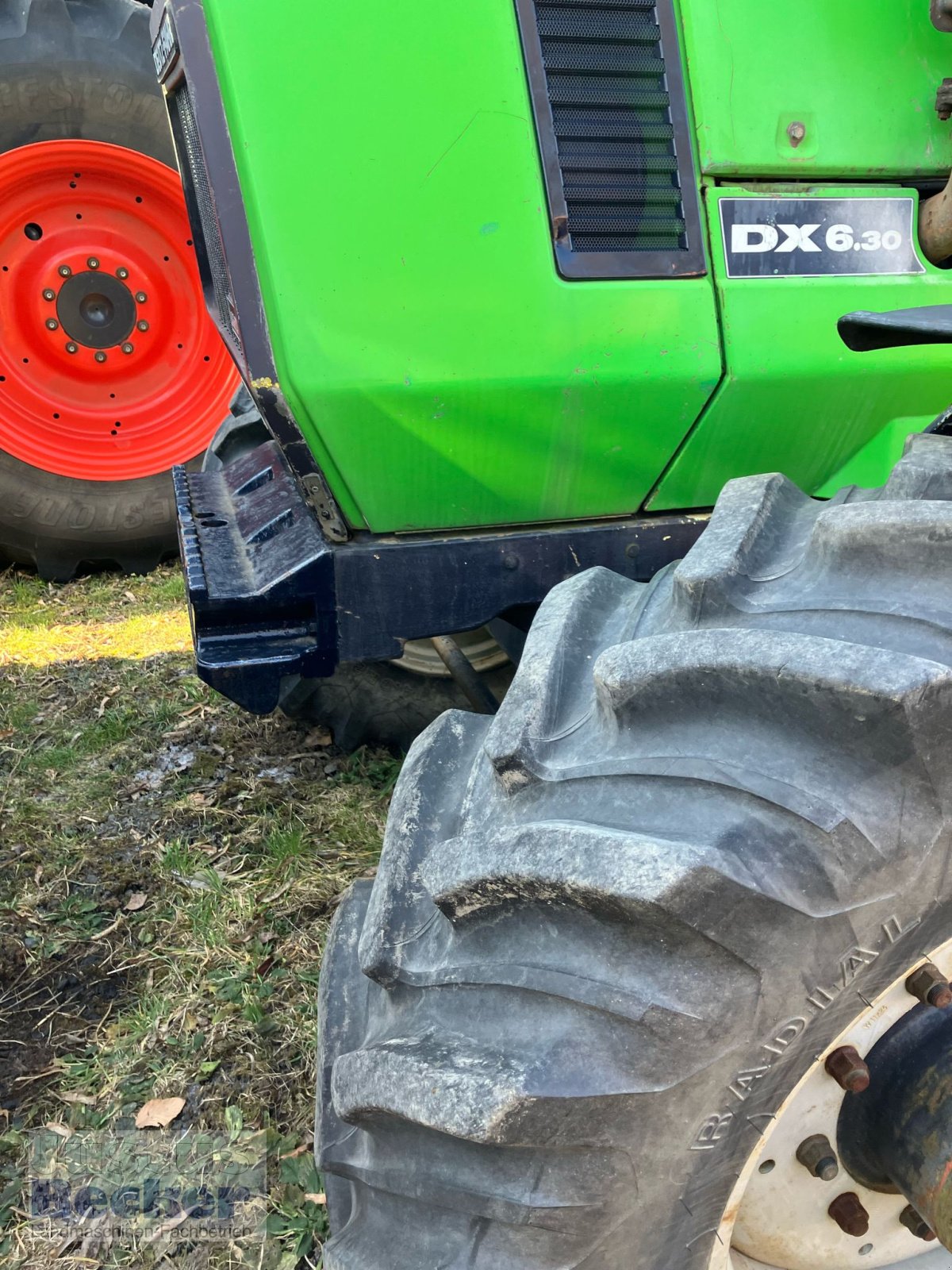 Traktor tipa Deutz DX 120, Gebrauchtmaschine u Weimar-Niederwalgern (Slika 8)