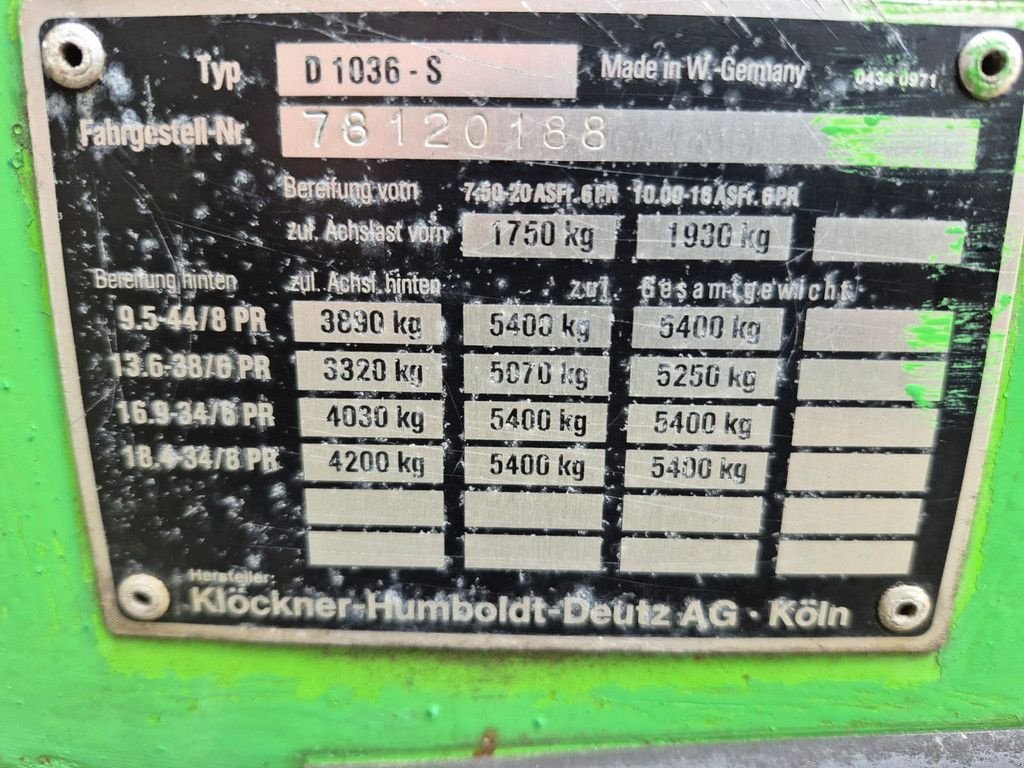 Traktor от тип Deutz DX80, Gebrauchtmaschine в Wierden (Снимка 7)