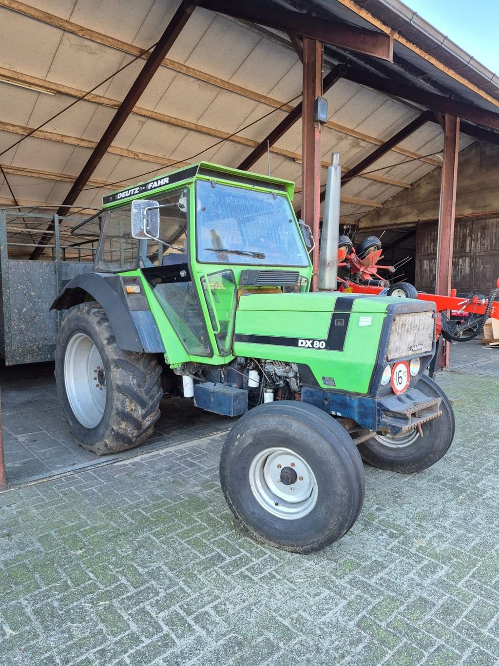 Traktor от тип Deutz DX80, Gebrauchtmaschine в Wierden (Снимка 2)