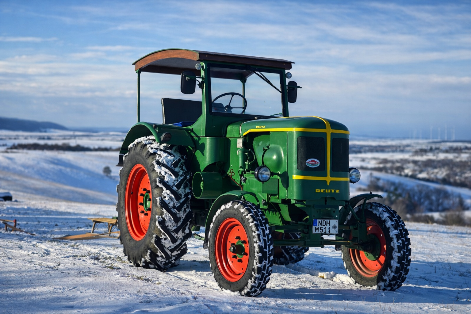 Traktor typu Deutz F3L514, Gebrauchtmaschine v Kleinfurra (Obrázek 1)
