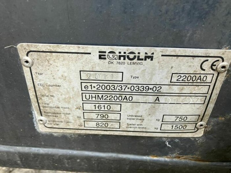 Traktor типа Egholm 2200, Gebrauchtmaschine в Stockach (Фотография 18)