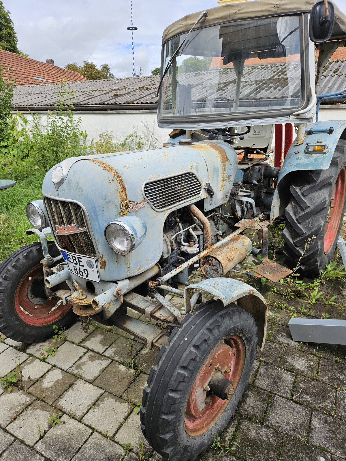 Traktor del tipo Eicher EM 200 Tiger, Gebrauchtmaschine In Pliening (Immagine 1)