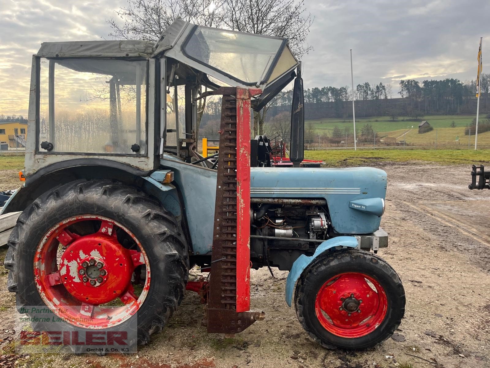 Traktor des Typs Eicher Tiger 74 3153, Gebrauchtmaschine in Burghaslach (Bild 4)