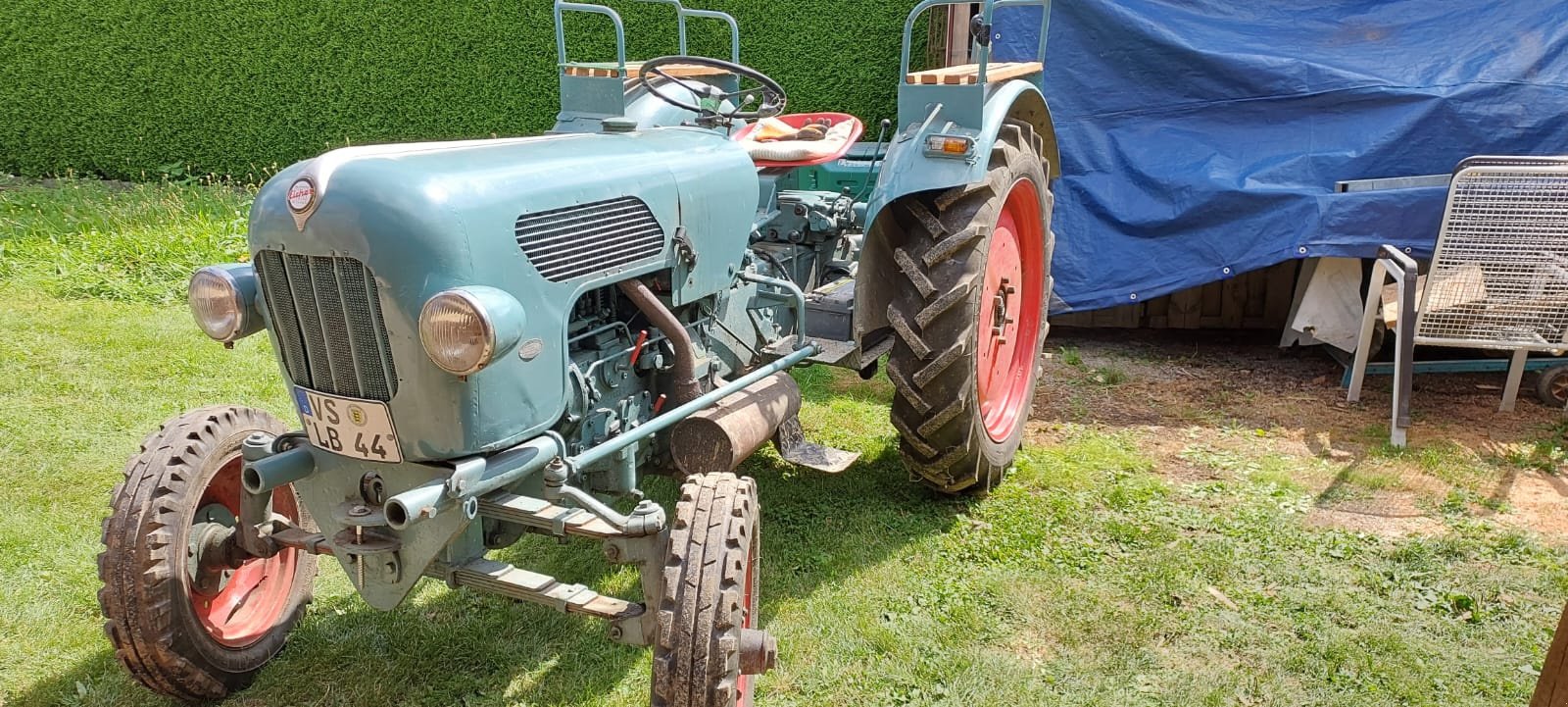 Traktor van het type Eicher Tiger EM 200, Gebrauchtmaschine in Dauchingen (Foto 1)