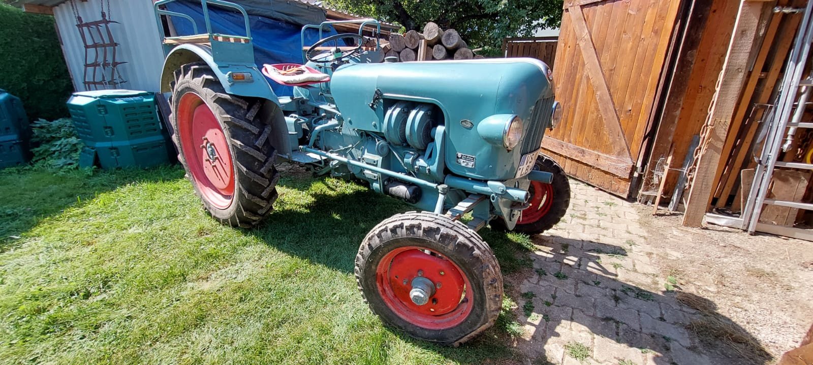 Traktor van het type Eicher Tiger EM 200, Gebrauchtmaschine in Dauchingen (Foto 2)