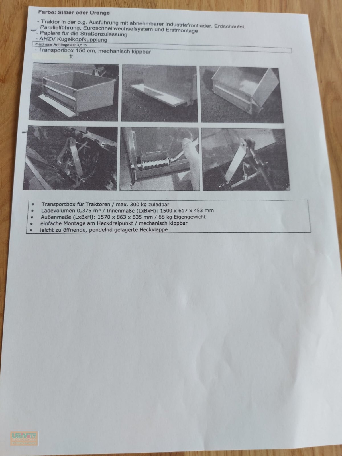 Traktor des Typs Europard FT 254, Gebrauchtmaschine in Warmensteinach (Bild 14)