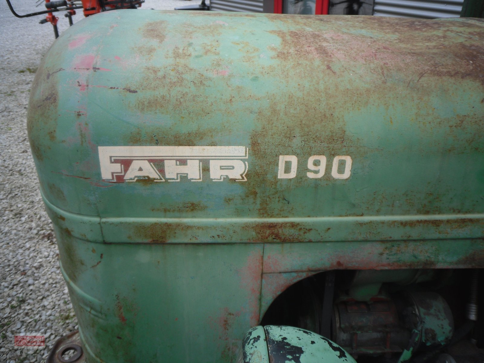 Traktor типа Fahr D 90, Gebrauchtmaschine в Freystadt (Фотография 3)