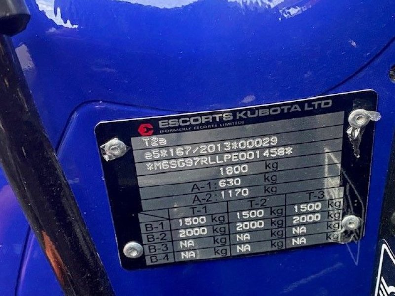 Traktor Türe ait Farmtrac 22PK manueel geschakeld, Gebrauchtmaschine içinde Harderwijk (resim 4)