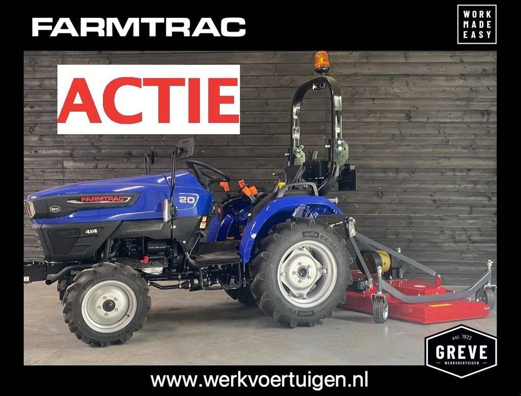 Traktor du type Farmtrac FT20MT 4 x 4 inclusief Garmech cirkelmaaier *ACTIE*, Neumaschine en Denekamp (Photo 1)