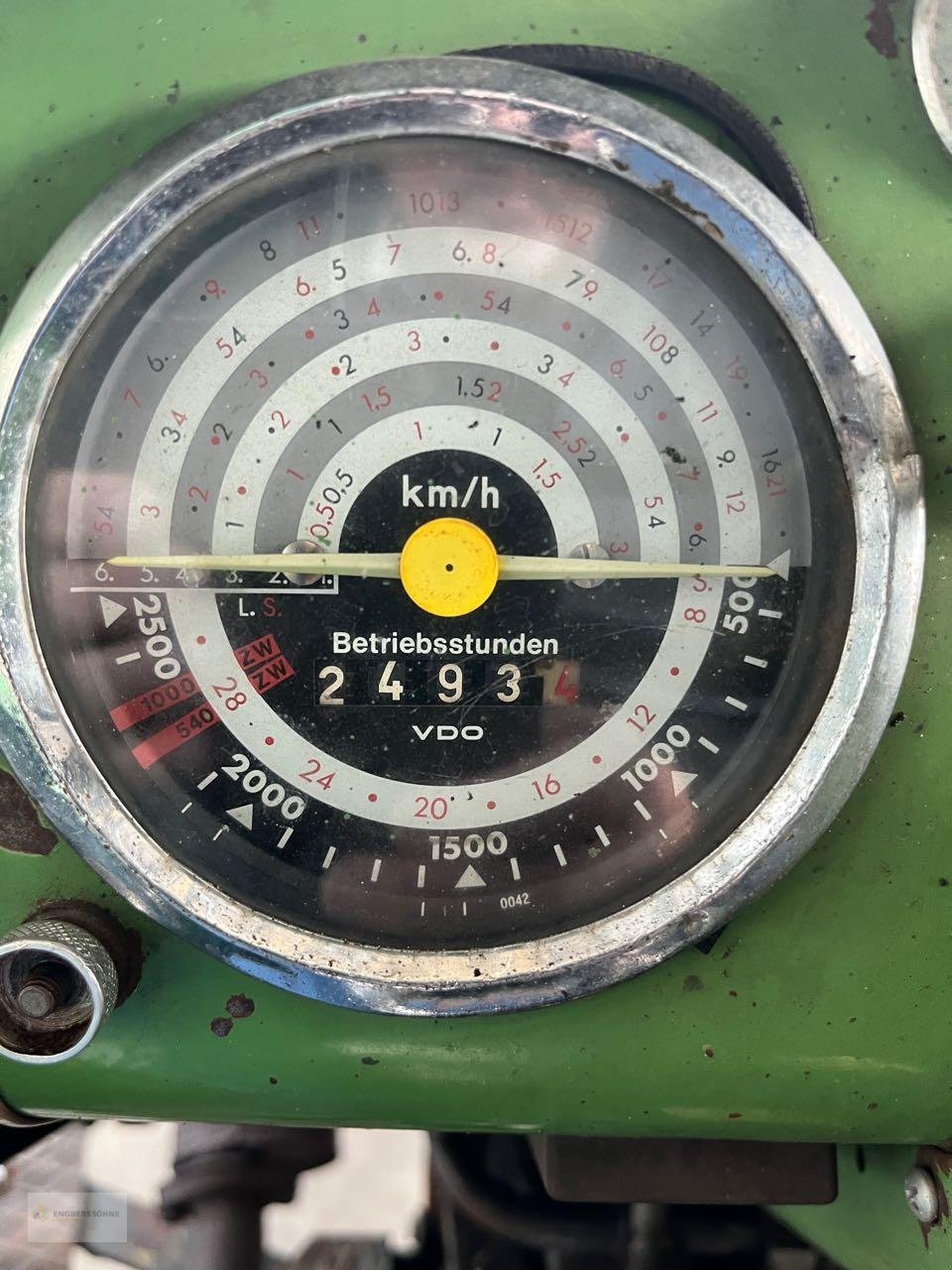 Traktor Türe ait Fendt 104 S, Gebrauchtmaschine içinde Twist - Rühlerfeld (resim 9)