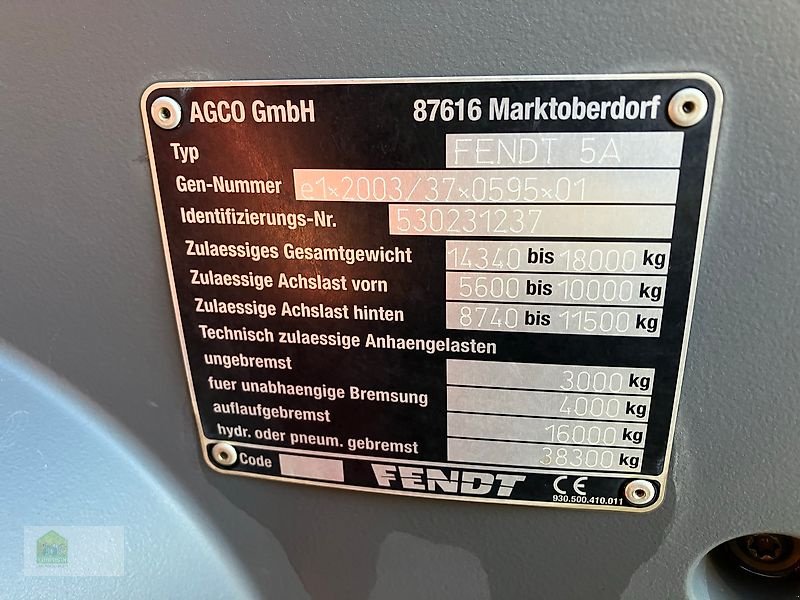 Traktor типа Fendt 1050 Power Plus *RTK*, Gebrauchtmaschine в Salsitz (Фотография 29)