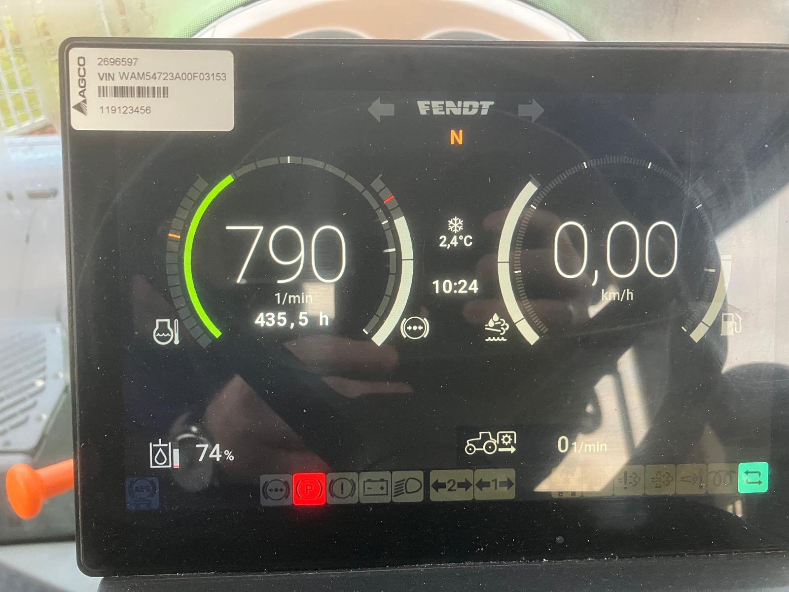 Traktor tipa Fendt 1050 Vario Gen3 Profi +, Gebrauchtmaschine u Eutin (Slika 11)