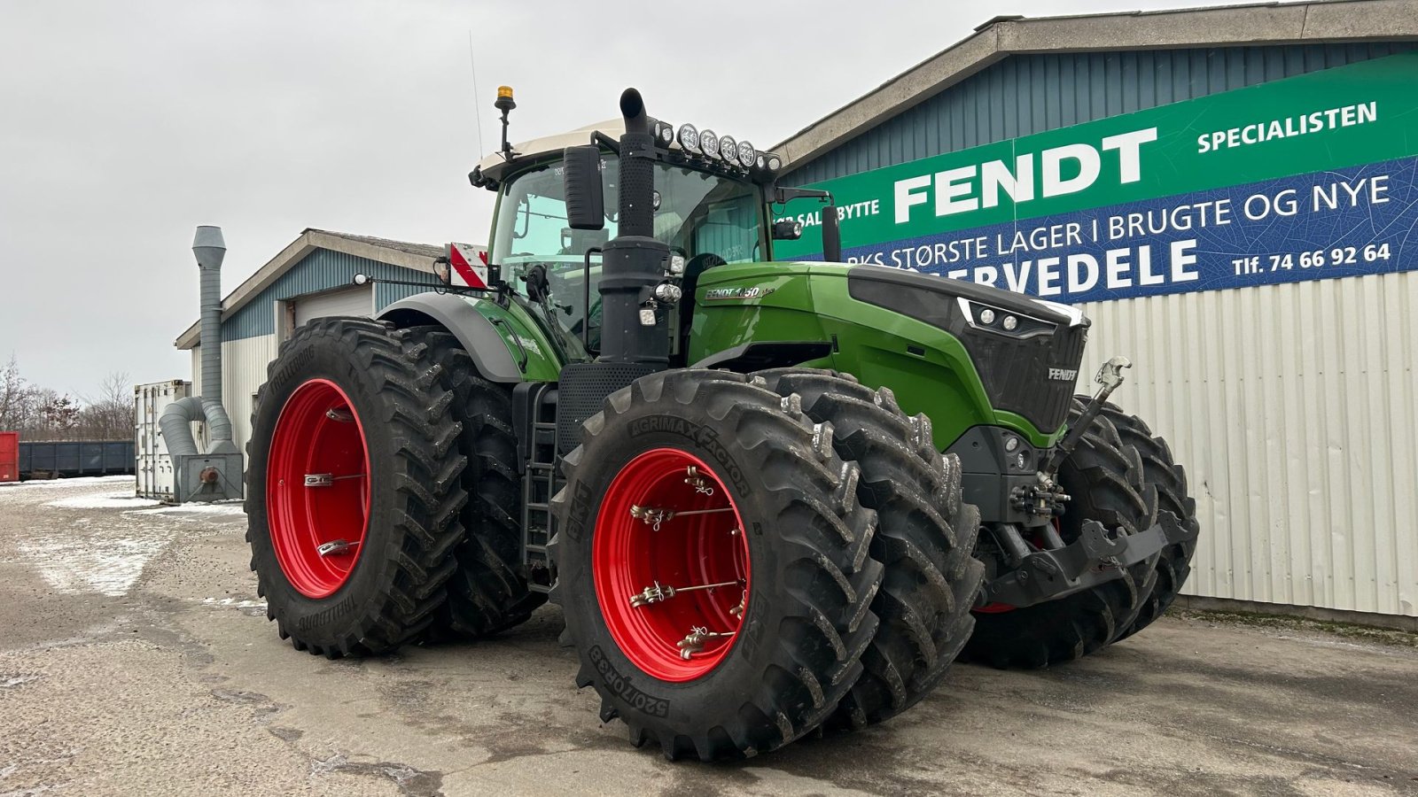 Traktor tipa Fendt 1050 Vario S4 PROFI PLUS Med RTK GPS + Tvillingehjul, Gebrauchtmaschine u Rødekro (Slika 5)