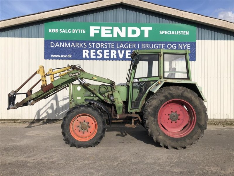 Fendt 106 Med Fendt Frontlæsser, Gebrauchtmaschine, Год выпуска: 1987 (Фотография 1) Traktor типа Fendt 106 Med Fendt Frontlæsser, Gebrauchtmaschine в Rødekro (Фотография 1)