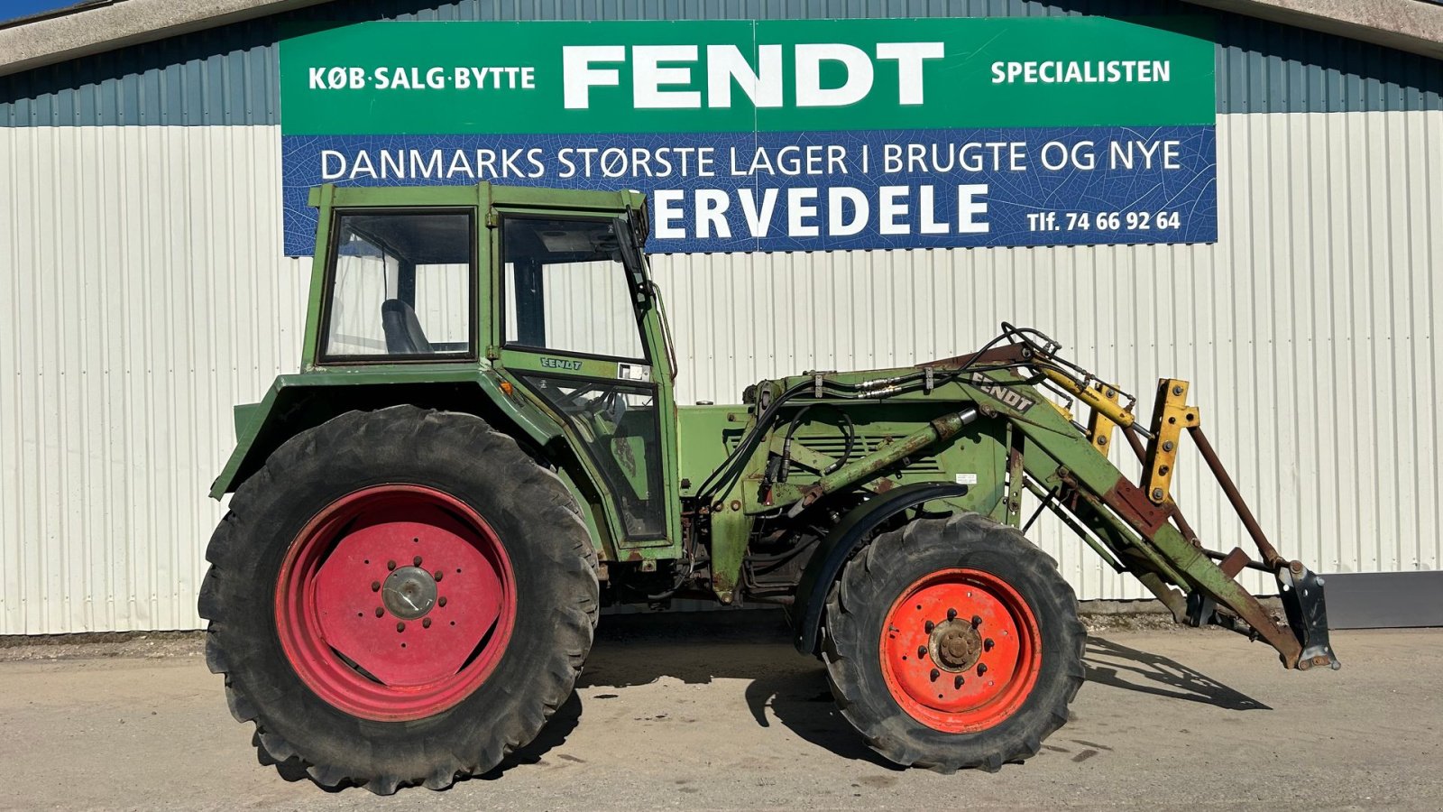 Traktor typu Fendt 106 Med Fendt Frontlæsser, Gebrauchtmaschine v Rødekro (Obrázek 4)