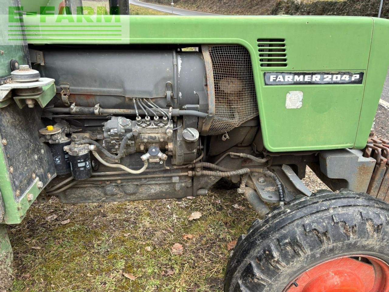 Traktor типа Fendt 204 P, Gebrauchtmaschine в Hamburg (Фотография 7)