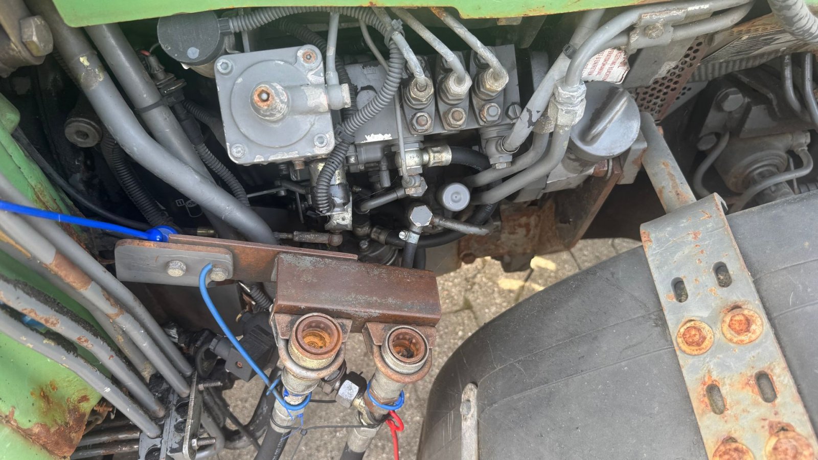 Traktor van het type Fendt 206 V, Gebrauchtmaschine in Ringe (Foto 10)