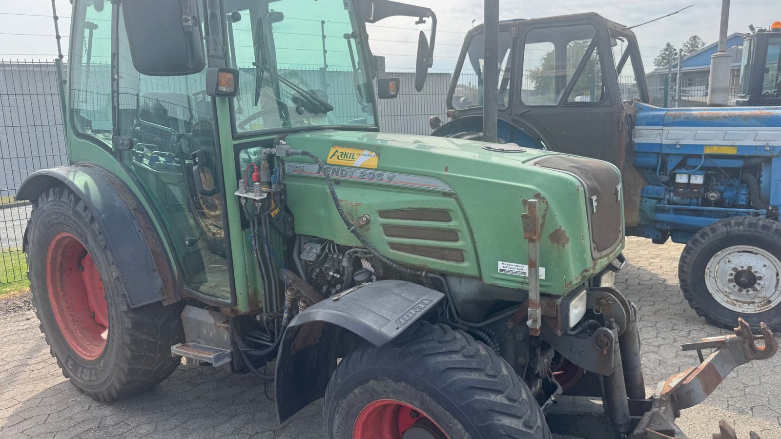 Traktor van het type Fendt 206 V, Gebrauchtmaschine in Ringe (Foto 12)