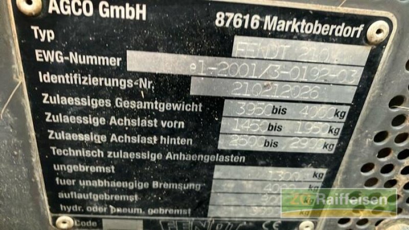 Traktor του τύπου Fendt 206, Gebrauchtmaschine σε Tauberbischofheim (Φωτογραφία 22)