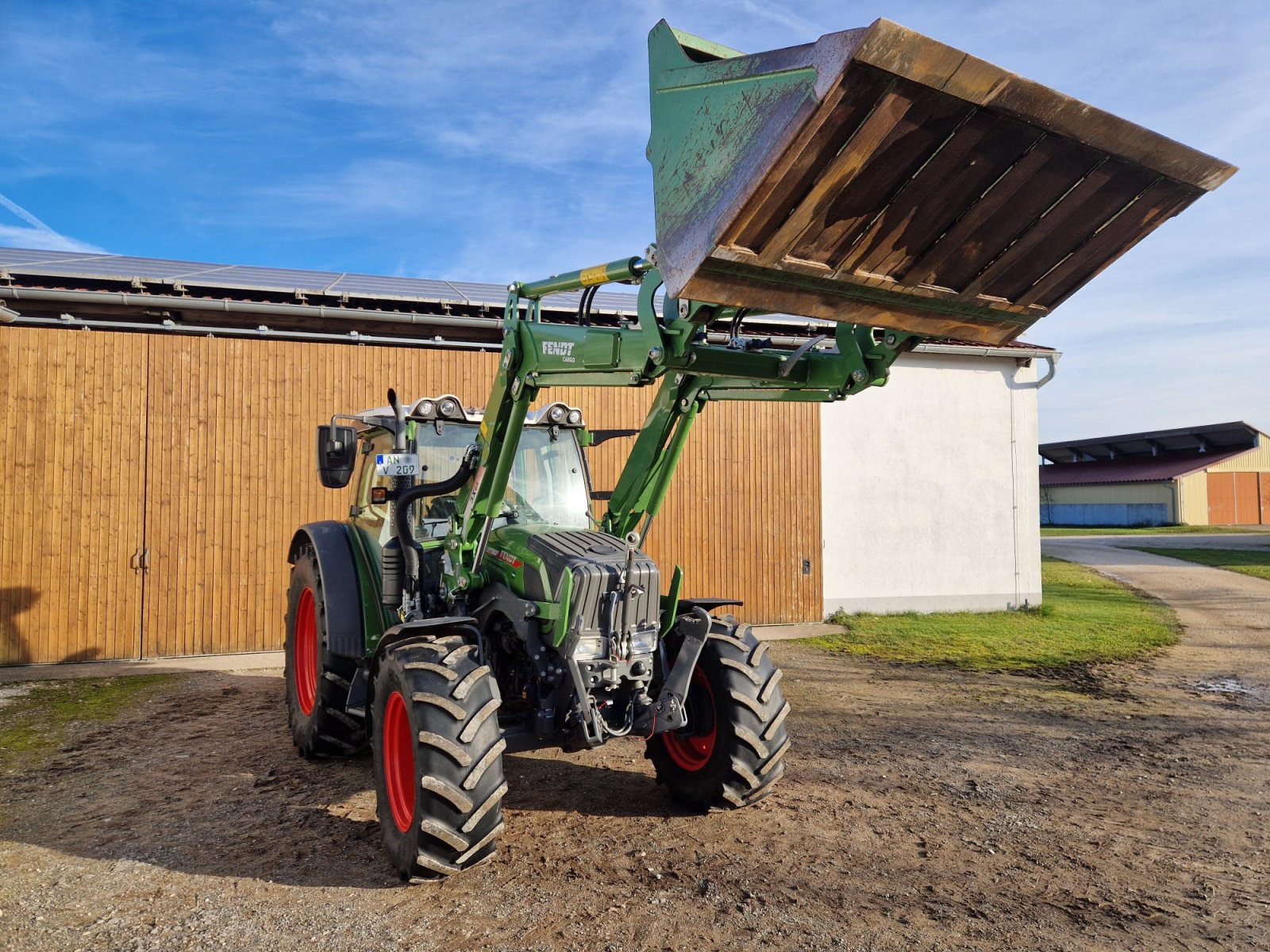 Traktor typu Fendt 207 S Vario S3 (optimiert zu 211), Gebrauchtmaschine v Ansbach (Obrázek 17)