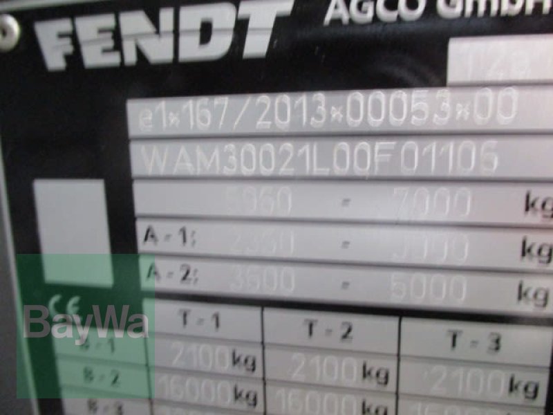 Fendt 207 VARIO S3 TMS  #918, Gebrauchtmaschine, Baujahr: 2018, Betriebsstunden: 2720 Stunden (Bild 9) Traktor des Typs Fendt 207 VARIO S3 TMS  #918, Gebrauchtmaschine in Schönau b.Tuntenhausen (Bild 9)