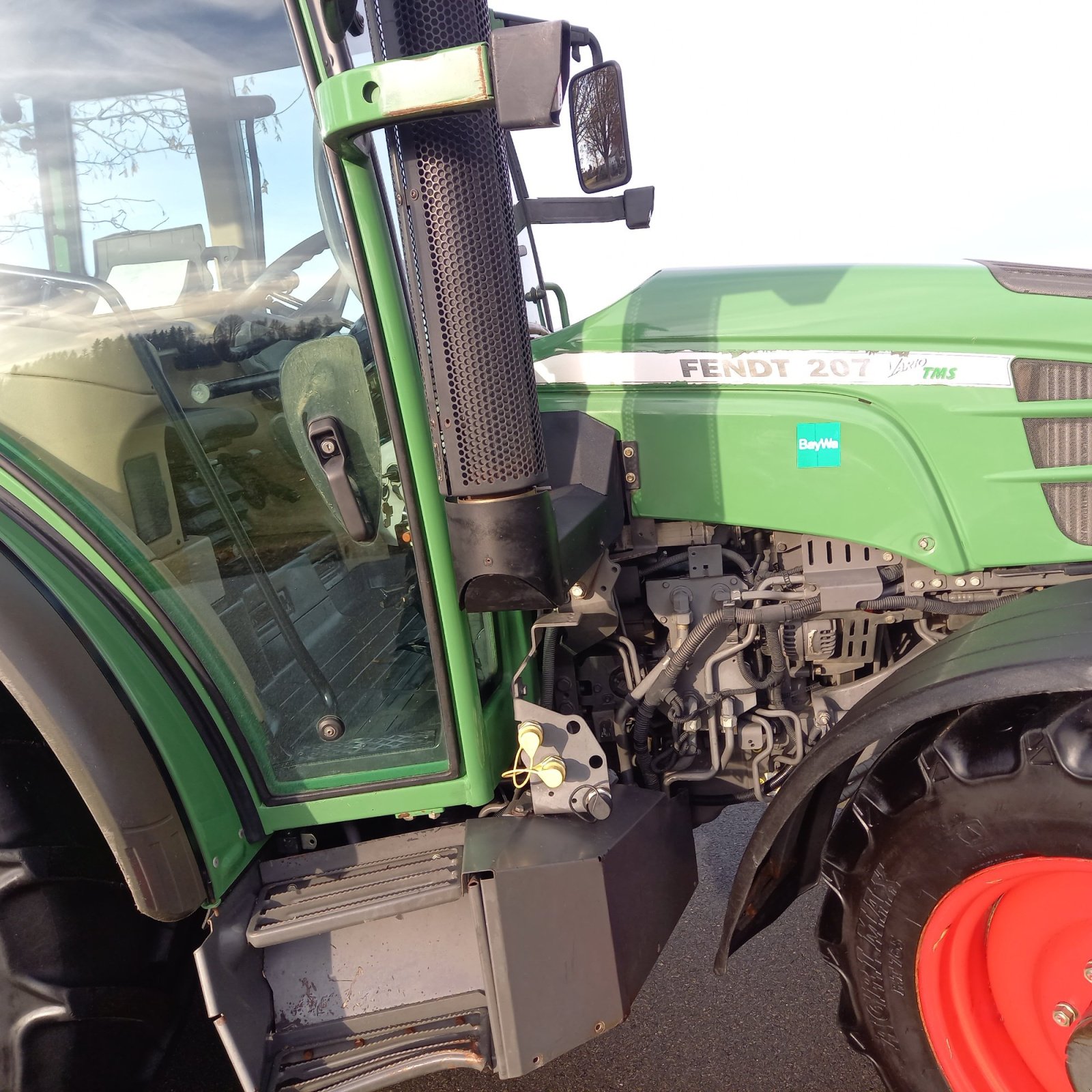 Traktor du type Fendt 207 Vario TMS, Gebrauchtmaschine en Reuth (Photo 4)