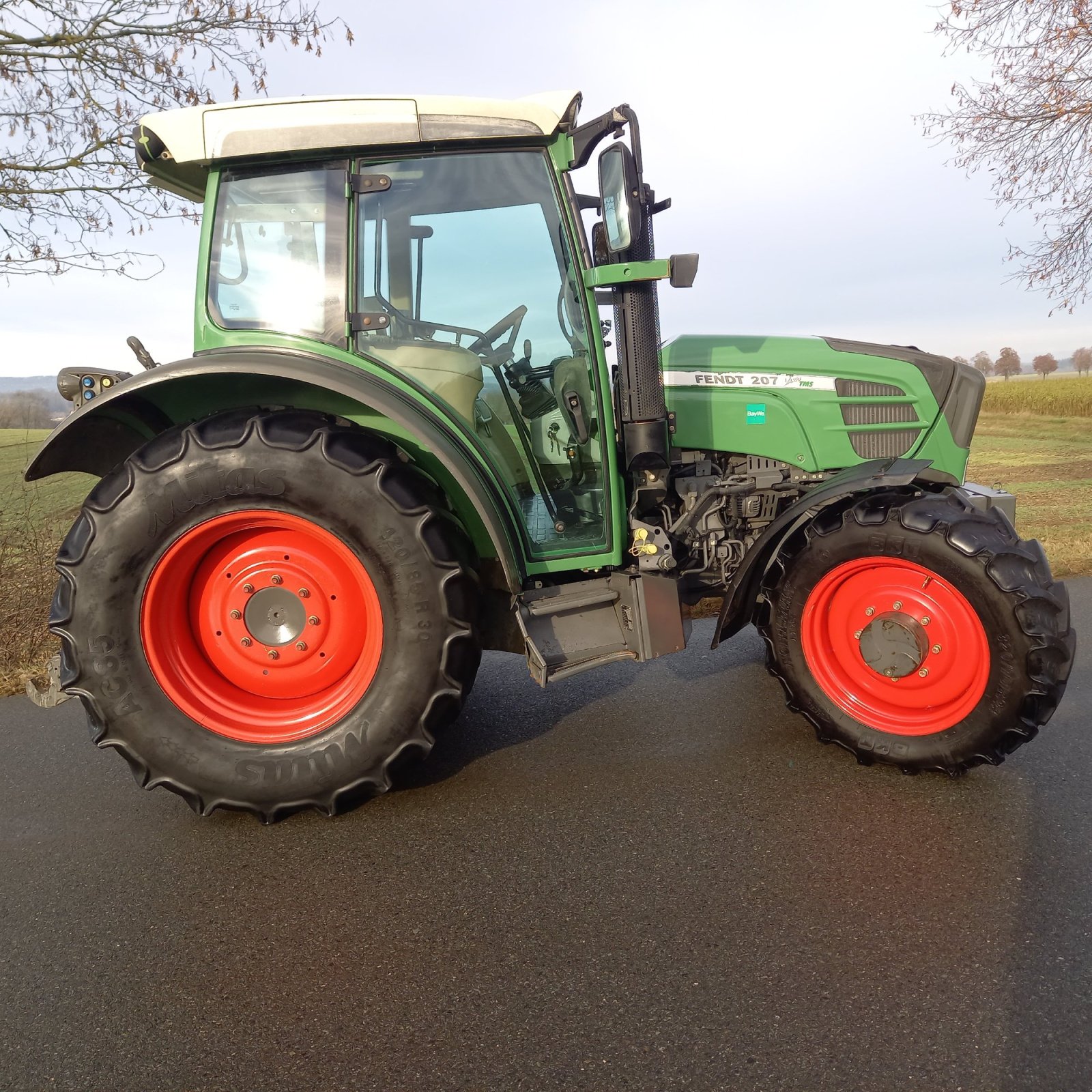Traktor du type Fendt 207 Vario TMS, Gebrauchtmaschine en Reuth (Photo 9)