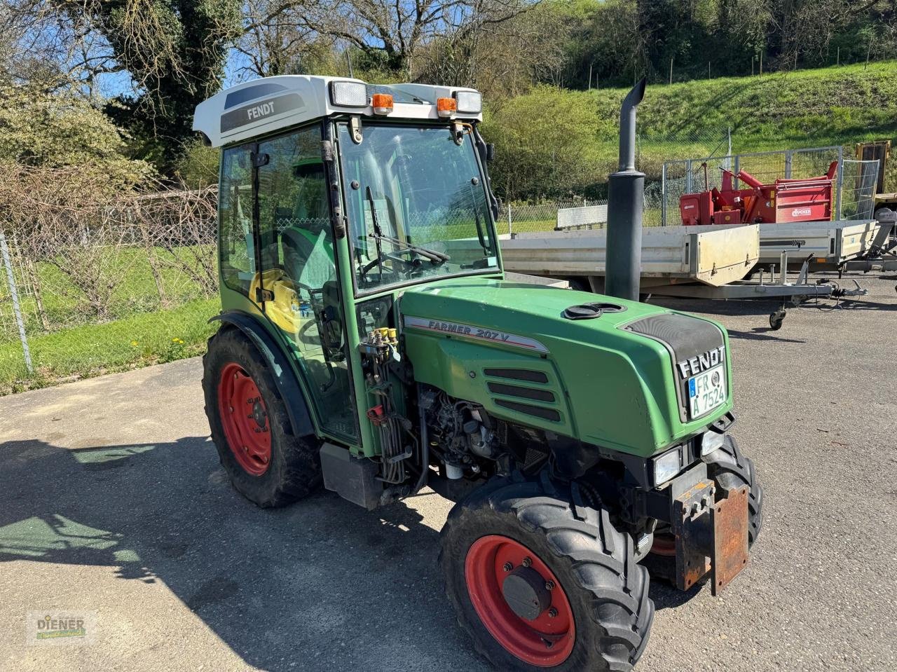Traktor du type Fendt 207V, Gebrauchtmaschine en Buggingen (Photo 1)