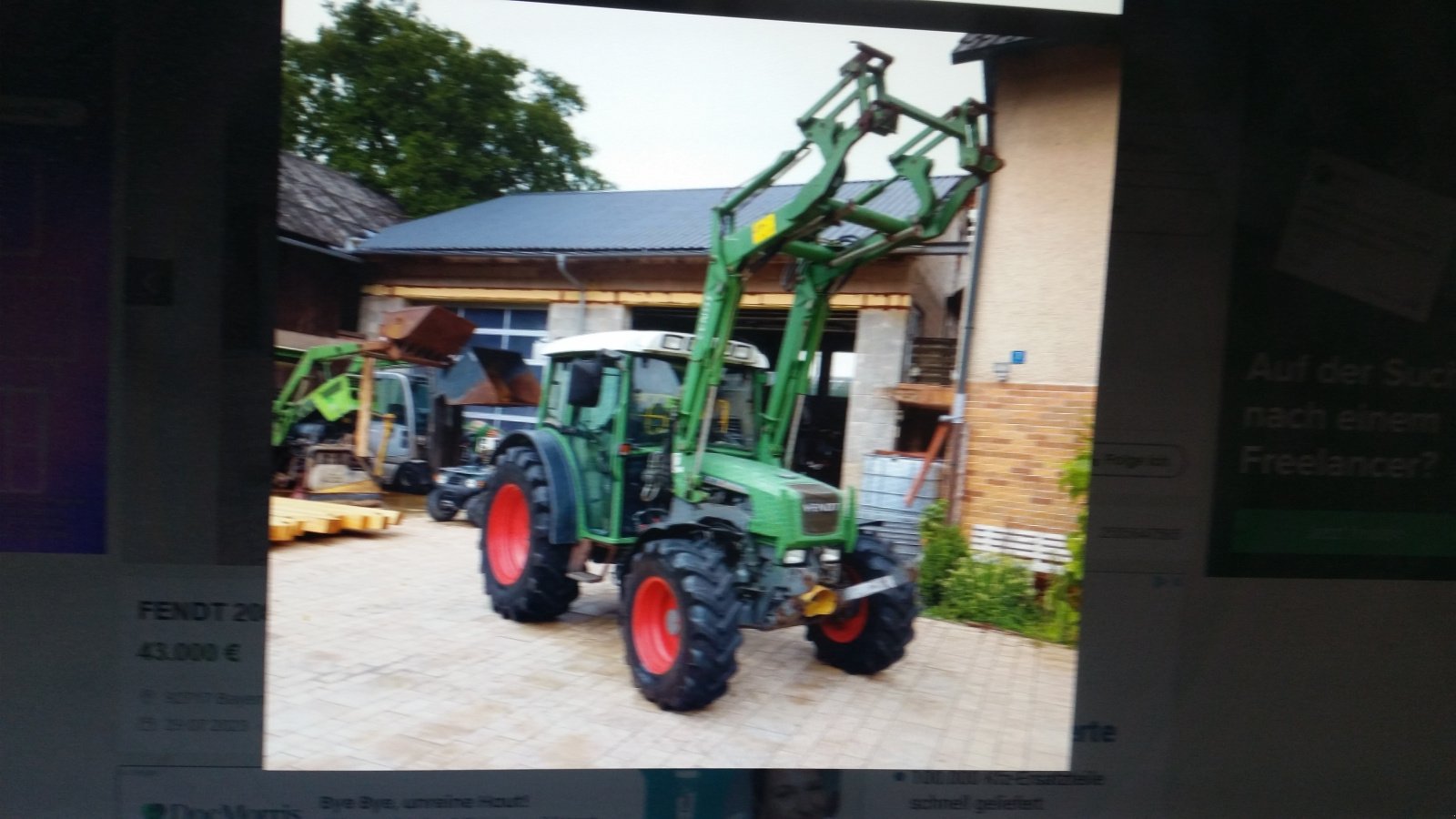 Traktor of the type Fendt 208 S, Gebrauchtmaschine in Reuth (Picture 1)