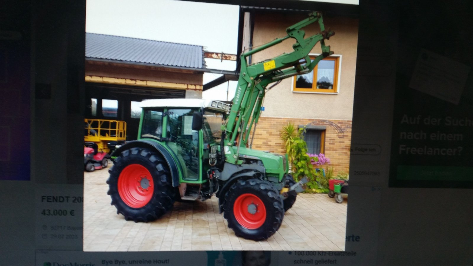 Traktor of the type Fendt 208 S, Gebrauchtmaschine in Reuth (Picture 3)