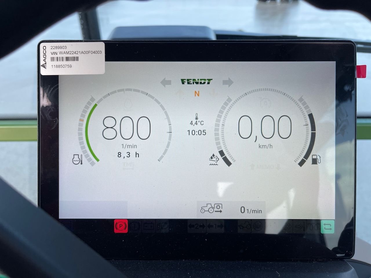 Traktor a típus Fendt 208F Vario, Neumaschine ekkor: Holten (Kép 11)