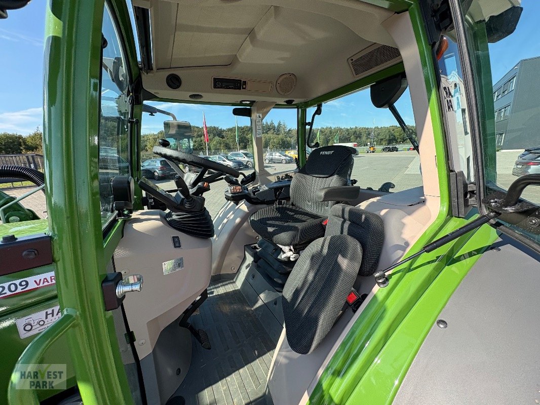Traktor Türe ait Fendt 209 S VARIO GEN 3 *Frontlader*Neuwertig*, Gebrauchtmaschine içinde Emsbüren (resim 10)